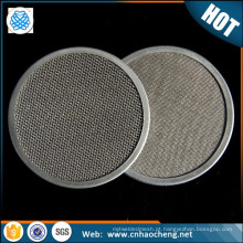 304 316 316L stainless steel filter wire mesh 5 10 15 micron plastic extruder screens